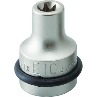 【CAINZ-DASH】TONE インパクト用ヘックスローブソケット E14 4ATX-E14【別送品】