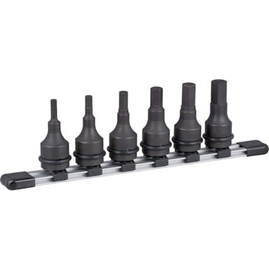 【CAINZ-DASH】ＴＯＮＥ インパクト用ヘキサゴンソケットセット（ホルダー付）　６ｐｃｓ【別送品】