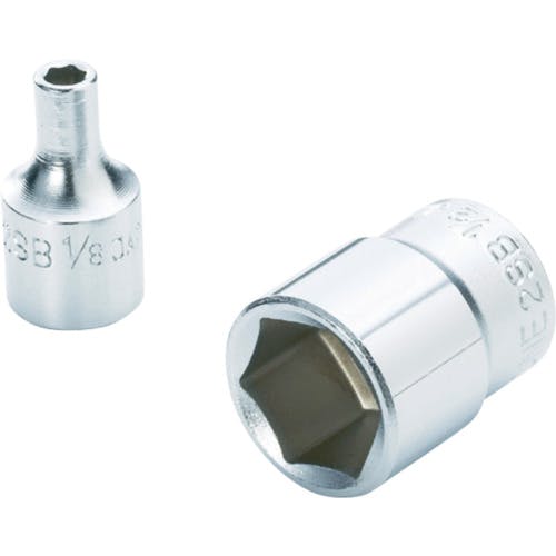 【CAINZ-DASH】ＴＯＮＥ ソケット（インチ）　（６角）　吋目　５／１６ｉｎｃｈ　全長２２ｍｍ 2SB-10【別送品】