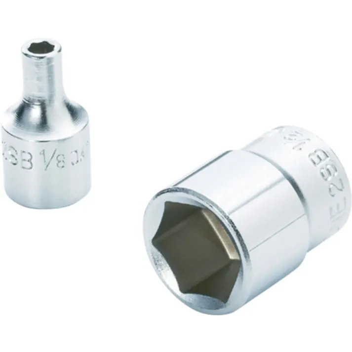 【CAINZ-DASH】TONE ソケット(インチ) (6角) 吋目 5/16inch 全長22mm 2SB-10【別送品】