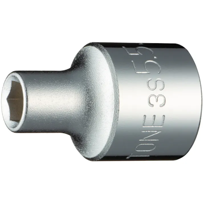 【CAINZ-DASH】TONE ソケット(6角) 対辺寸法5.5mm 全長26mm 3S-5.5【別送品】