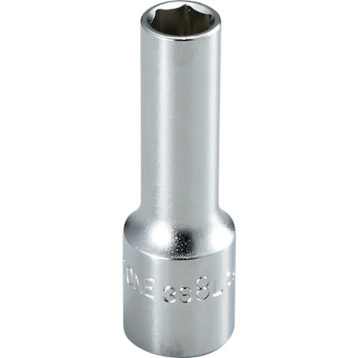 【CAINZ-DASH】TONE ディープソケット(6角) 対辺寸法16mm 全長54mm 3S-16L【別送品】