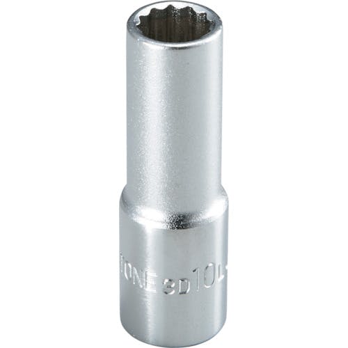 TONE ディープソケット(12角) 対辺寸法18mm 全長54mm 3D-18L ソケット(ソケット) TONE ディープソケット(12角) 対辺寸法18mm 全長54mm 3D-18L ソケット(ソケット)