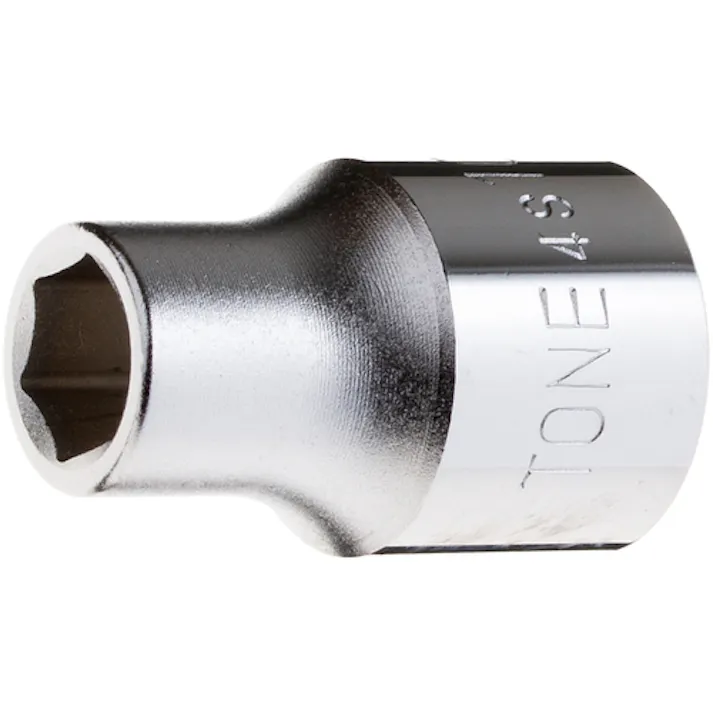 【CAINZ-DASH】TONE ソケット(6角) 対辺寸法10mm 全長35mm 4S-10【別送品】