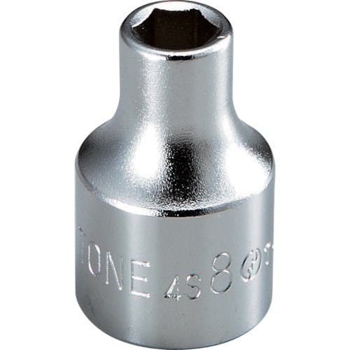 【CAINZ-DASH】ＴＯＮＥ ソケット（６角）　対辺寸法２６ｍｍ　全長４３．５ｍｍ 4S-26【別送品】