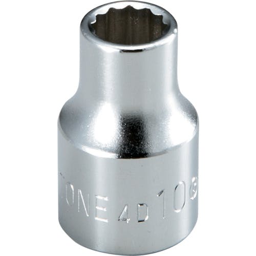 【CAINZ-DASH】ＴＯＮＥ ソケット（１２角）　対辺寸法２７ｍｍ　全長４３．５ｍｍ 4D-27【別送品】