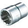 【CAINZ-DASH】TONE ソケット(インチ) (12角) 吋目 25/32inch 全長38mm 4DB-25【別送品】