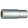 【CAINZ-DASH】TONE ディープソケット(12角) 対辺寸法21mm 全長83mm 4D-21L【別送品】