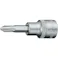 【CAINZ-DASH】TONE ドライバービットソケット (+)No.2 差込角9.5mm 3H-P2【別送品】