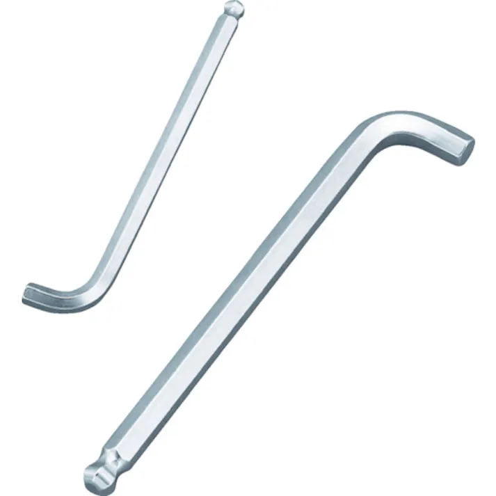 【CAINZ-DASH】TONE ボールポイント六角棒レンチ マスターツール首下ショートボールポイントL形レンチ 対辺寸法1.5mm BS-1.5S【別送品】