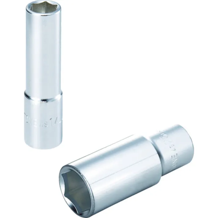 【CAINZ-DASH】TONE ディープソケットセット(6角・ホルダー付) 12pcs 差込角9.5mm HSL312【別送品】