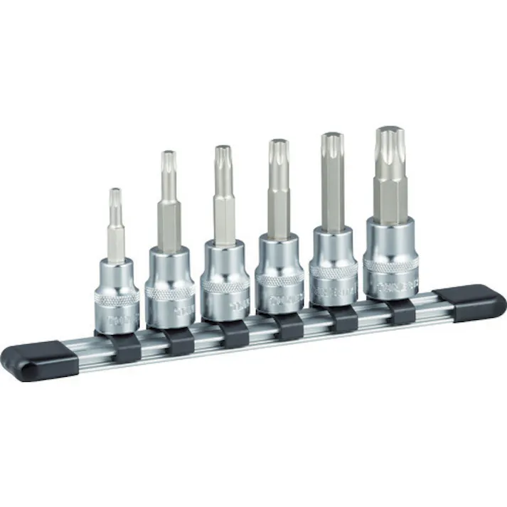 【CAINZ-DASH】TONE トルクスソケットセット(強力タイプホルダー付) 6pcs HTX306【別送品】