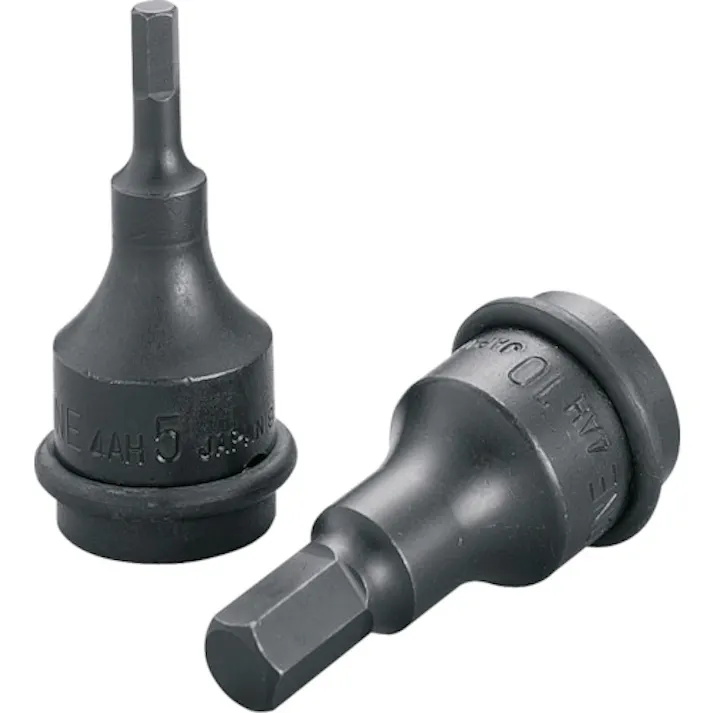 【CAINZ-DASH】TONE インパクト用ヘキサゴンソケット 対辺寸法19mm 差込角12.7mm 4AH-19【別送品】