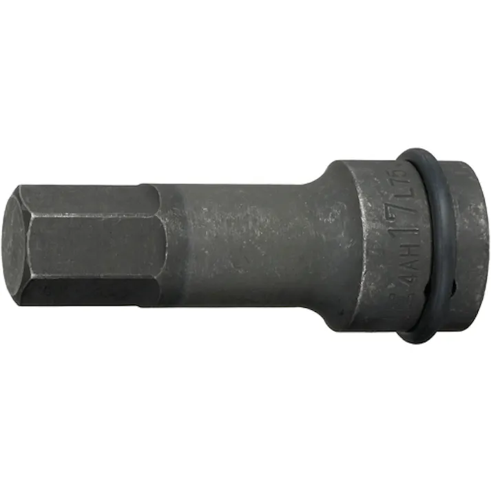 【CAINZ-DASH】TONE インパクト用セミロングヘキサゴンソケット 17mm 4AH-17L75【別送品】