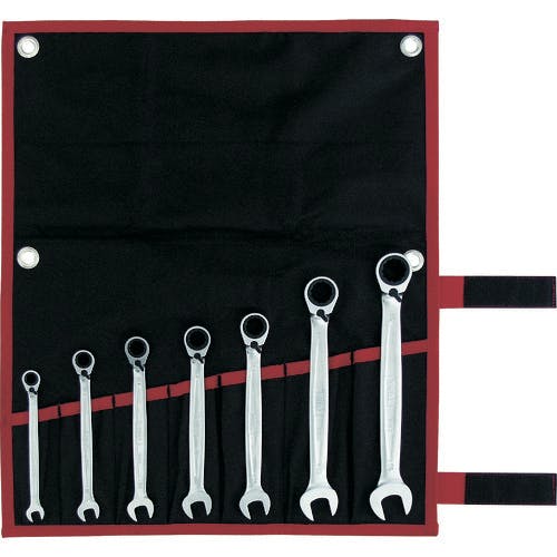 TONE 切替式ラチェットめがねレンチセット 7pcs RMR700 コンビネーションラチェットレンチ TONE 切替式ラチェットめがねレンチセット 7pcs RMR700 コンビネーションラチェットレンチ