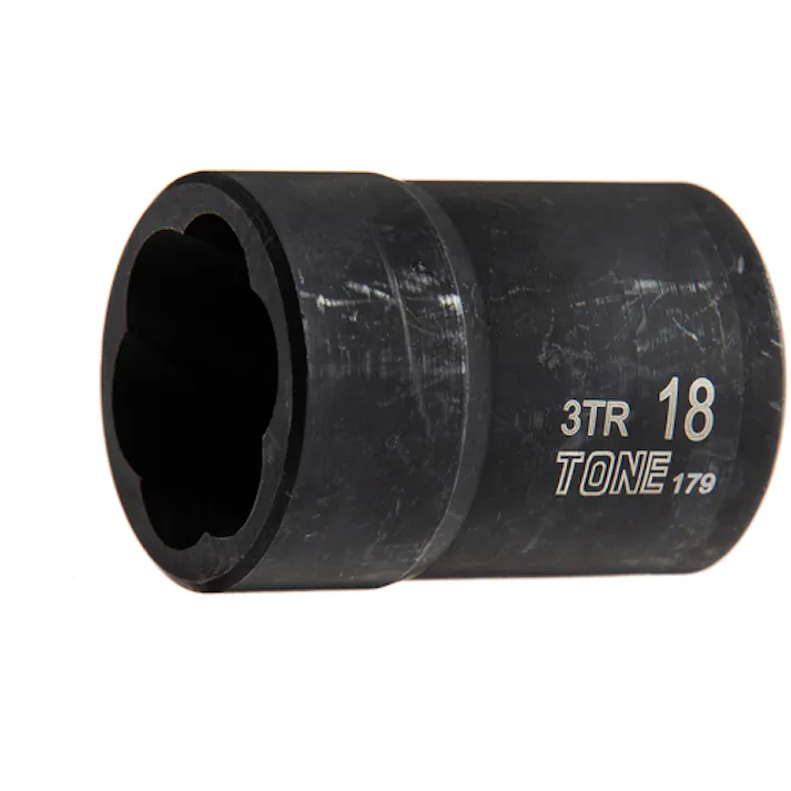 【CAINZ-DASH】TONE トルネードソケット 18mm 3TR-18【別送品】