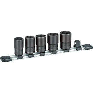 【CAINZ-DASH】TONE トルネードソケットセット(ホルダー付) 5pcs HTR405【別送品】
