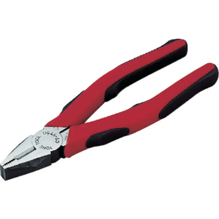 【CAINZ-DASH】TONE ペンチ(マスターグリップタイプ) 190mm CT-175G【別送品】