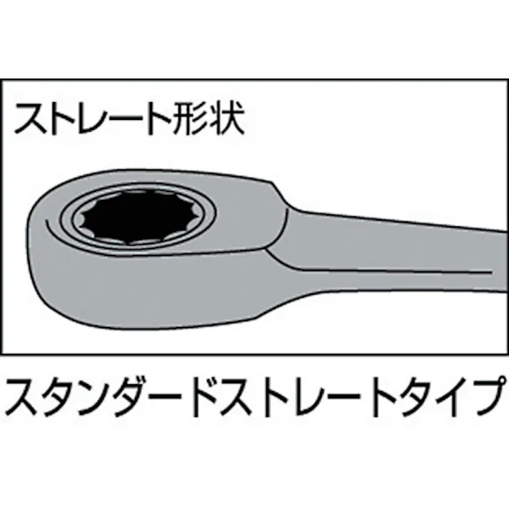 【CAINZ-DASH】TONE ラチェットめがねレンチ 対辺寸法24mm 全長321mm RM-24【別送品】