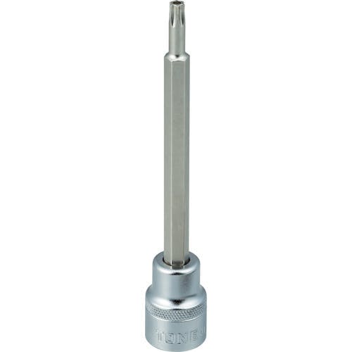 TONE ヘックスローブソケット ロングトルクスソケット(いじり防止タイプ) T30 先端寸法5.49mm 4TX-T30HL ヘックスローブソケット TONE ヘックスローブソケット ロングトルクスソケット(いじり防止タイプ) T30 先端寸法5.49mm 4TX-T30HL ヘックスローブソケット