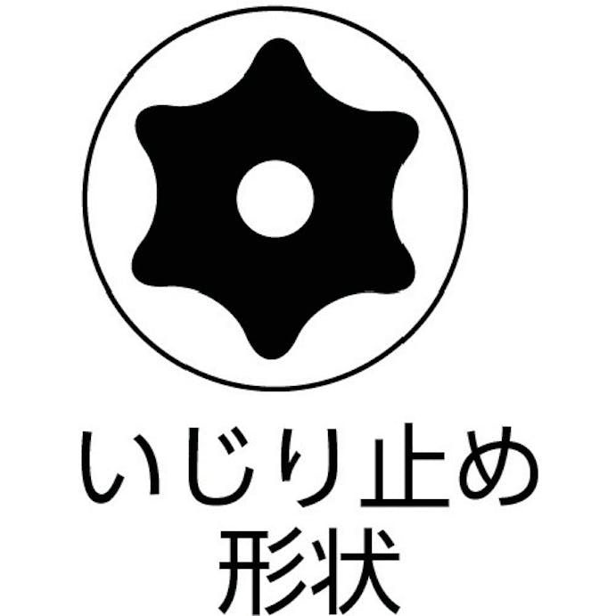 【CAINZ-DASH】ＴＯＮＥ ヘックスローブソケット　ロングトルクスソケット（いじり防止タイプ）　Ｔ２０　先端寸法３．８４ｍｍ 3TX-T20HL【別送品】