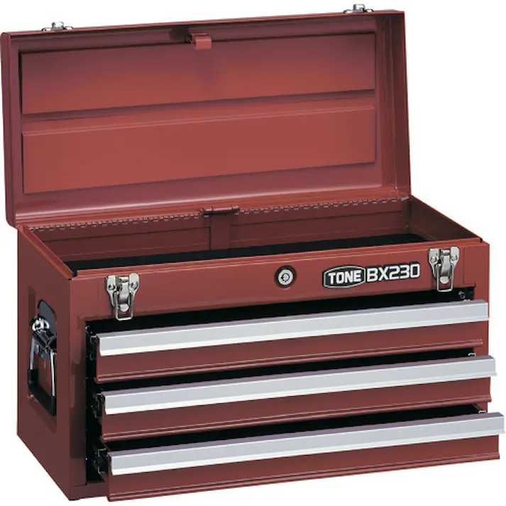 【CAINZ-DASH】TONE 整備用工具セット ツールセット 差込角12.7mm 58点セット レッド TSA450【別送品】