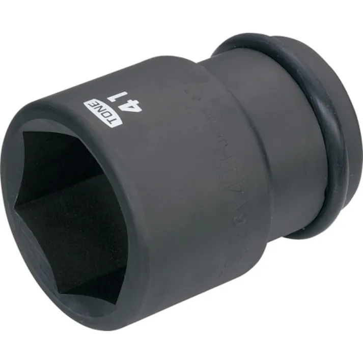 【CAINZ-DASH】TONE インパクト用タイヤソケット(自動車整備用) 対辺寸法33mm 全長75mm 6A-33T【別送品】