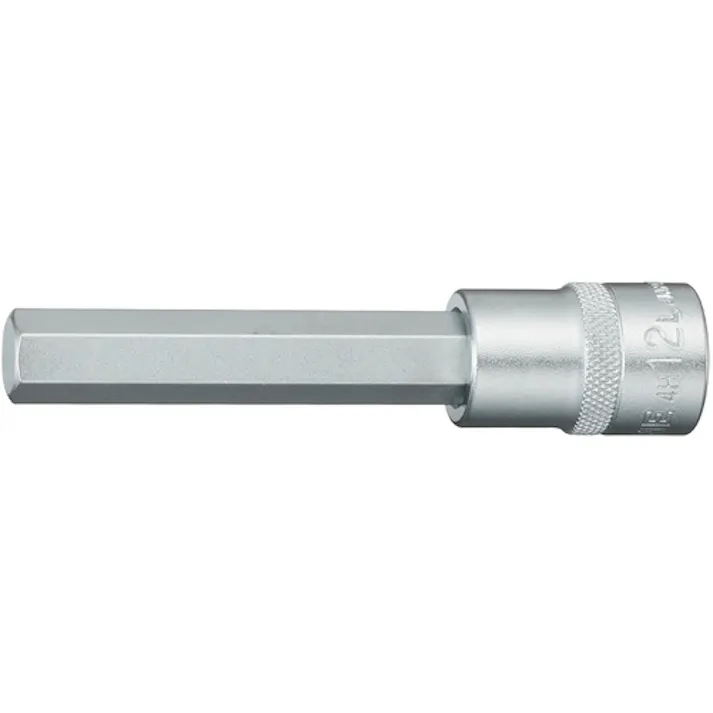 【CAINZ-DASH】TONE ロングヘキサゴンソケット 対辺寸法12mm 全長100mm 4H-12L【別送品】