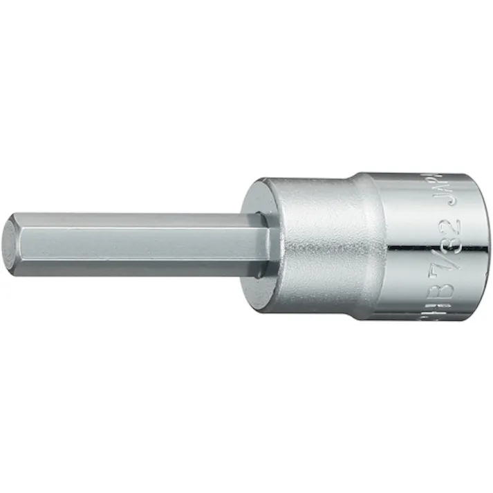 【CAINZ-DASH】TONE ヘキサゴンソケット 吋目 7/32inch 長さ26mm 2HB-07【別送品】