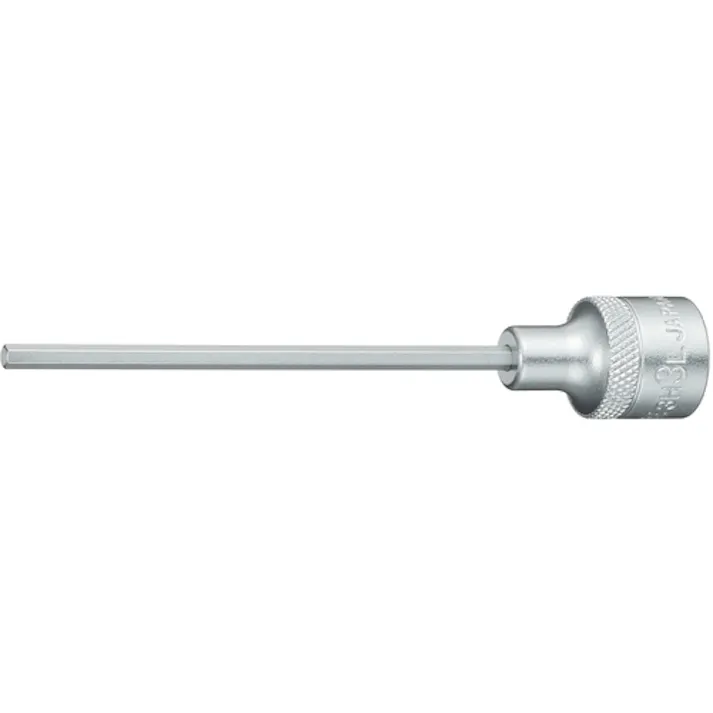 【CAINZ-DASH】TONE ロングヘキサゴンソケット 対辺寸法3mm ビット長さ73mm 3H-03L【別送品】