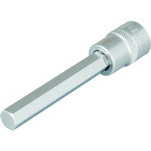 【CAINZ-DASH】ＴＯＮＥ ロングヘキサゴンソケット　対辺寸法４ｍｍ　ビット長さ７３ｍｍ 3H-04L【別送品】