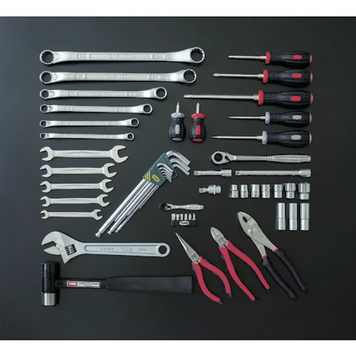 【CAINZ-DASH】TONE 整備用工具セット TSA3309ツールセット レッド TSA3309【別送品】