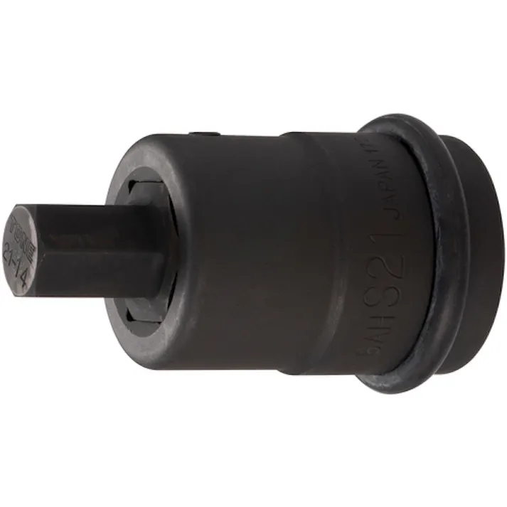 【CAINZ-DASH】TONE インパクト用ヘキサゴンソケット(差替式) 差込角19.0mm 対辺寸法14mm 6AH-14H【別送品】