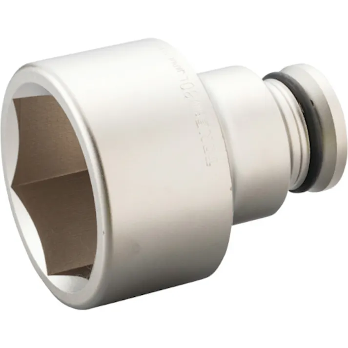 【CAINZ-DASH】TONE インパクト用ロングソケット 対辺寸法19mm 差込角25.4mm 8NV-19L【別送品】