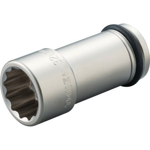 TONE インパクト用ロングソケット(12角) 対辺寸法32mm 差込角19.0mm 6NW-32L100 インパクト用ソケット TONE インパクト用ロングソケット(12角) 対辺寸法32mm 差込角19.0mm 6NW-32L100 インパクト用ソケット