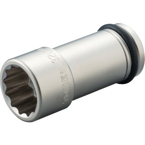 TONE インパクト用ロングソケット(12角) 対辺寸法38mm 差込角19.0mm 6NW-38L100 インパクト用ソケット TONE インパクト用ロングソケット(12角) 対辺寸法38mm 差込角19.0mm 6NW-38L100 インパクト用ソケット
