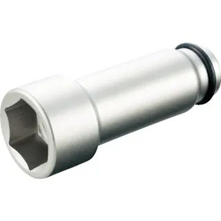 【CAINZ-DASH】TONE インパクト用超ロングソケット 対辺寸法32mm 全長150mm 6NV-32L150【別送品】