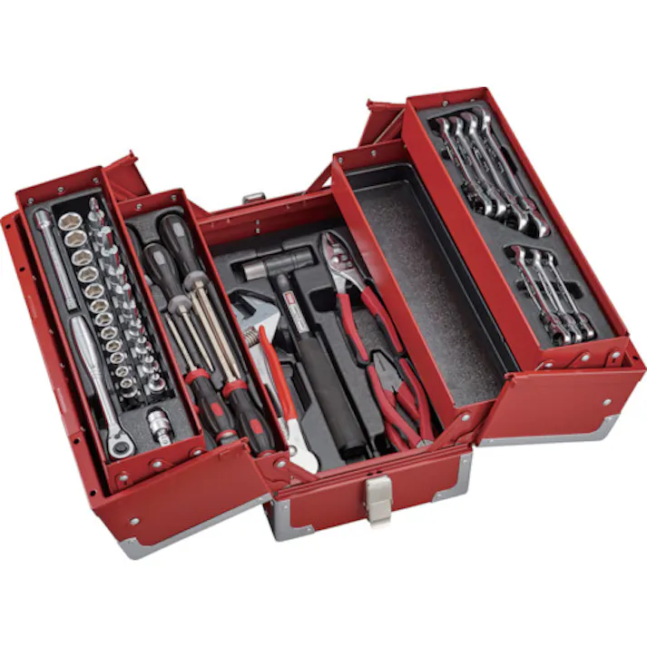 【CAINZ-DASH】TONE ツールセット 差込角9.5mm 54点セット TSH330【別送品】