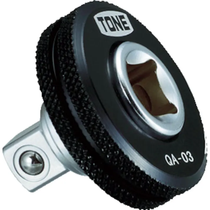 【CAINZ-DASH】TONE ソケットアダプター クイックアダプター 差込角12.7mm 全長35mm QA-04【別送品】