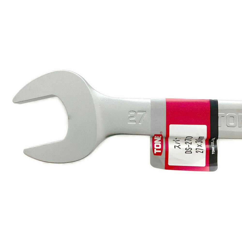 TONE トネ スパナレンチ ハンガータイプ 27×30mm DS-2730HP | 作業工具