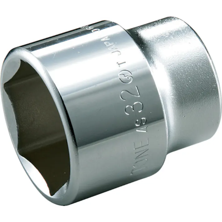 【CAINZ-DASH】TONE ソケット(6角) 対辺寸法35mm 全長47mm 4S-35【別送品】