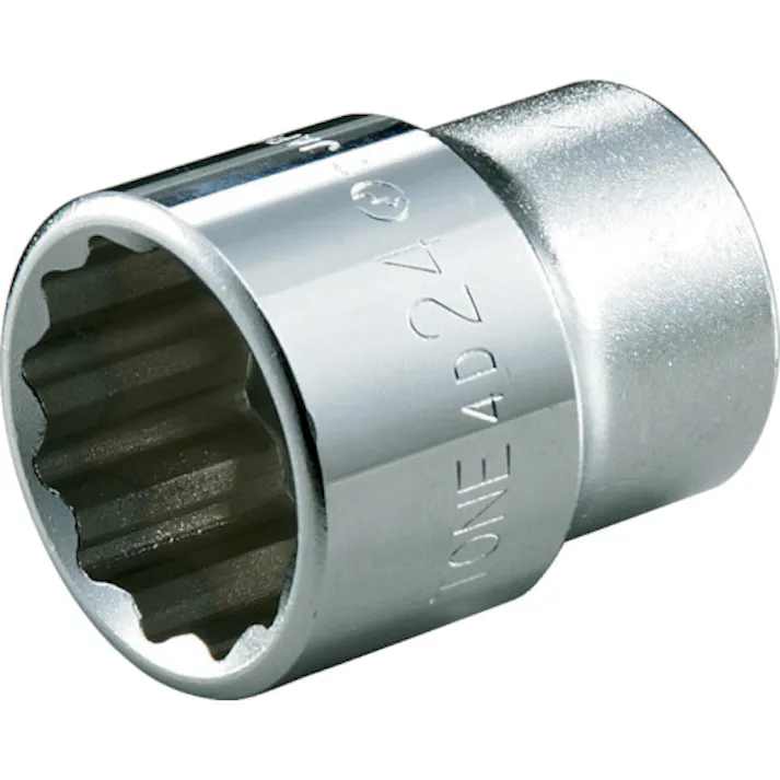 【CAINZ-DASH】TONE ソケット(12角) 対辺寸法35mm 全長47mm 4D-35【別送品】