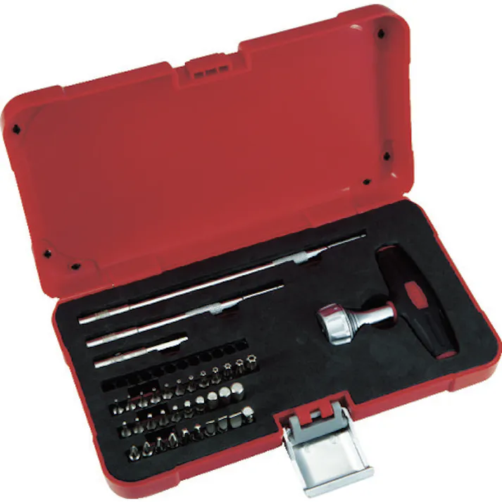 【CAINZ-DASH】TONE T型 ラチェット式ドライバーセット 35点セット RDTS32【別送品】
