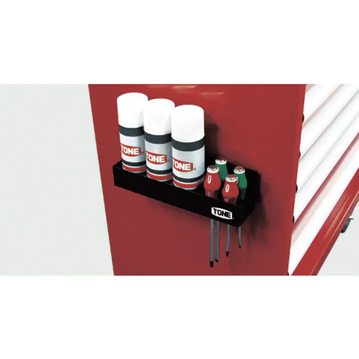 【CAINZ-DASH】TONE スチール製ワゴン(キャビネットタイプ)用オプション 缶ホルダー(マグネットタイプ) SA-MCN【別送品】