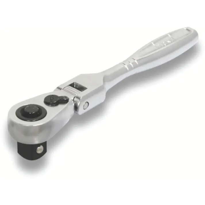 【CAINZ-DASH】TONE コンパクト首振ラチェットハンドル 歯数72枚 差込角9.5mm 全長122mm RH3FCH【別送品】