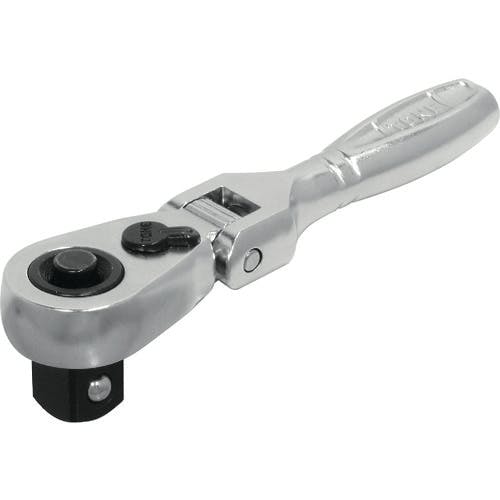 TONE コンパクトショート首振ラチェットハンドル(ホールドタイプ) 歯数72枚 差込角9.5mm 全長90mm RH3FCHS ラチェットハンドル TONE コンパクトショート首振ラチェットハンドル(ホールドタイプ) 歯数72枚 差込角9.5mm 全長90mm RH3FCHS ラチェットハンドル