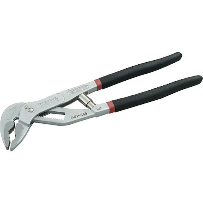 【CAINZ-DASH】TONE オートウォーターポンププライヤー 300mm AWP-300【別送品】