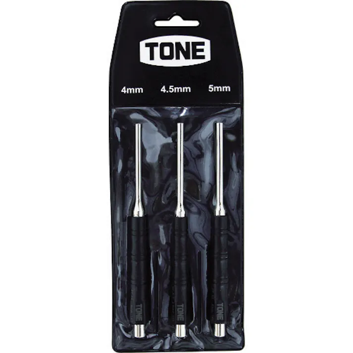 【CAINZ-DASH】TONE 平行ピンポンチセット 4.0、4.5、5.0mm 3点セット PP300【別送品】