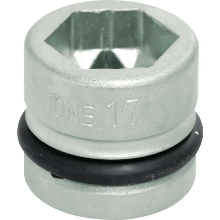 【CAINZ-DASH】TONE インパクト用ショートソケット 17mm 4NV-17SS【別送品】
