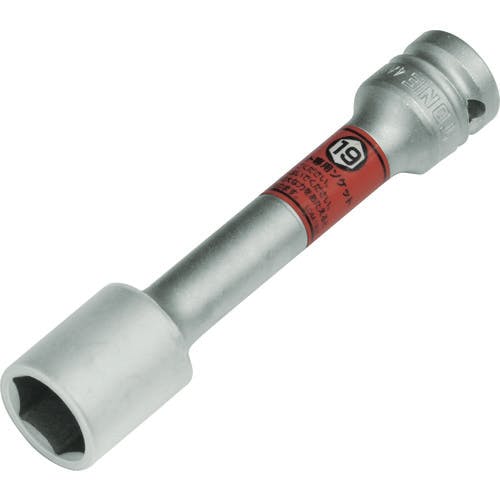 TONE プロテクター付インパクト用薄形ロングホイルナットソケット(自動車整備用) 対辺寸法19mm 4AP-19LLN インパクト用ソケット(自動車整備用) TONE プロテクター付インパクト用薄形ロングホイルナットソケット(自動車整備用) 対辺寸法19mm 4AP-19LLN インパクト用ソケット(自動車整備用)